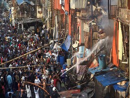 After Fire At Mumbai Slum, Thousands Left Homeless After Fire At Mumbai Slum, Thousands Left Homeless