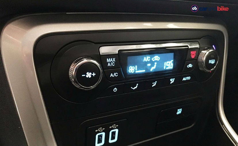 The 2017 Ford EcoSport comes with automatic climate control 