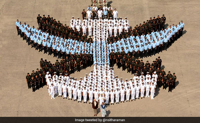Nirmala Sitharaman Celebrates Diwali With Troops At Andaman And Nicobar