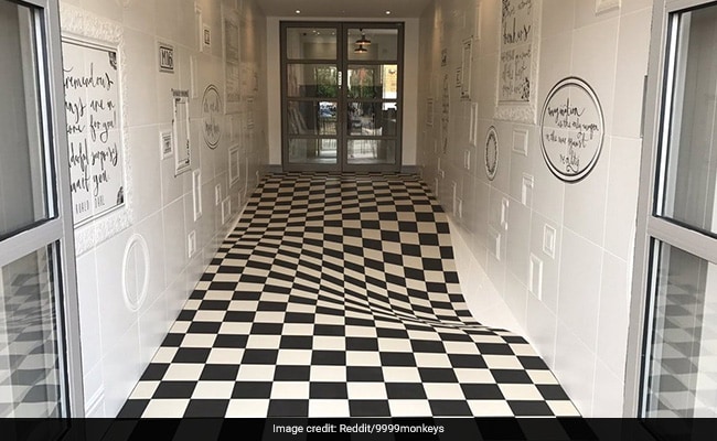 Viral: The Optical Illusion On This Floor Will Make You Dizzy