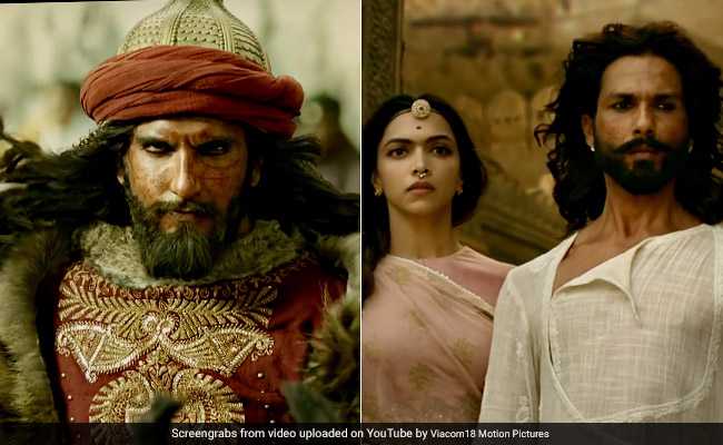 #PadmavatiTrailer: रिलीज हुआ 'पद्मावती' का ट्रेलर, दीपिका-शाहिद को छोड़ रणवीर सिंह पर टिकी निगाहें