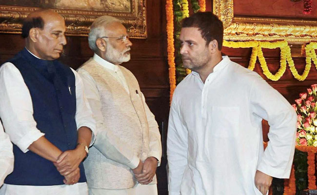 चुनावी नतीजों के बाद संसद भवन में आमने-सामने हुए PM मोदी-राहुल गांधी, जानिये कैसा रहा रिएक्शन