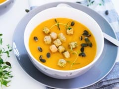 This Delish Pumpkin Soup Comes With A Smoky Surprise! (Recipe Inside)