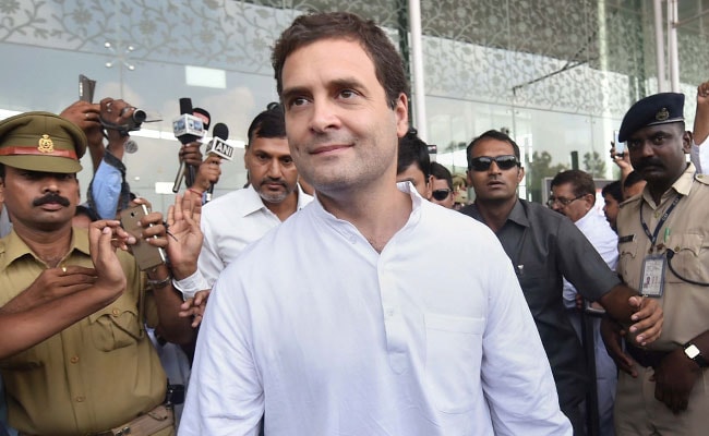 Rahul Gandhi's Amethi Visit Tomorrow Cancelled Over Security Concerns