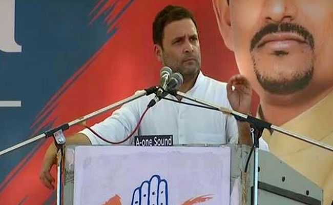 LIVE: GST is Gabbar Singh Tax, Says Rahul Gandhi In Gandhinagar