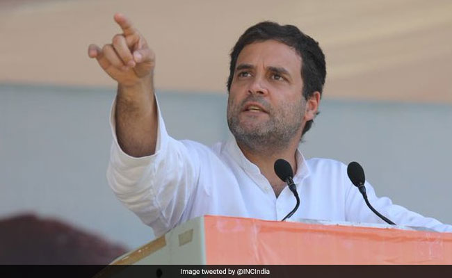 Rahul Gandhi Unquestioned Choice Of Workers For Party Chief: Congress