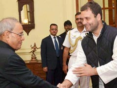 Rahul Gandhi Has Leadership Qualities, Adapts To Change: Pranab Mukherjee