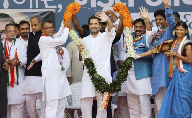 Rahul Gandhi's 'Weather Report' For Gujarat Forecasts 'Jumlon Ki Baarish'