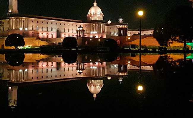 Raisina Hills Will Dazzle Every Night Now, Gets Makeover With LED Lights