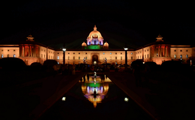 Lit By Oldest Employee, Raisina Hills Dazzles With 16 Million Colours