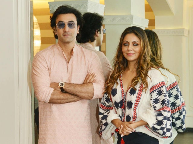 Gauri Khan's 'Lucky Mascot' Ranbir Kapoor Drops By Her Store, Pictured Like A Rockstar