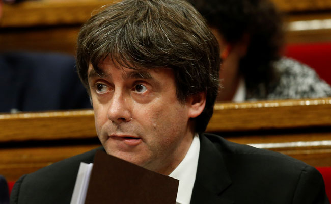 Catalan Leader Suspends Declaration Of Independence