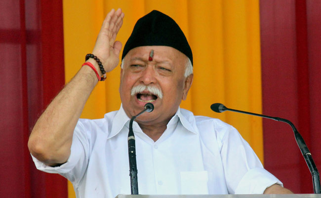 RSS Chief Mohan Bhagwat Asks Bihar Farmers To Join The Sangh