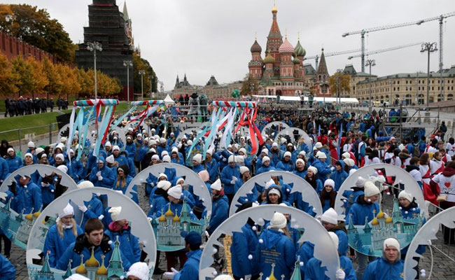 Russia Hosts Soviet-Style Youth Festival As Putin Woos Under-30s