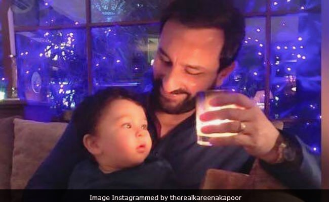 This Pic Of Saif Ali Khan And Baby Taimur Will Brighten Your Diwali Celebrations