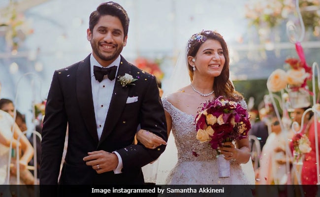 Samantha Akkineni wishes Naga Chaitanya on their wedding