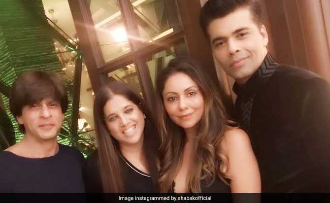 शाहरुख खान की दीवाली पार्टी में कहीं नजर नहीं आए सलमान खान, फराह-करण हुए शामिल