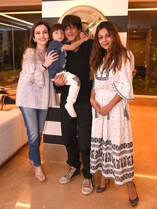 shah rukh khan gauri abram khan