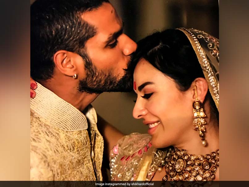 shikhar dhawan and his wife