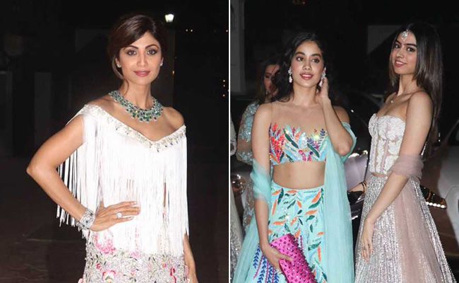 Shilpa Shetty's Diwali Bash, Khushi And Jhanvi Kapoor Stole The Limelight