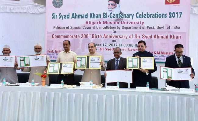 Department Of Post Releases Special Cover To Observe Sir Syed Bicentenary Celebrations