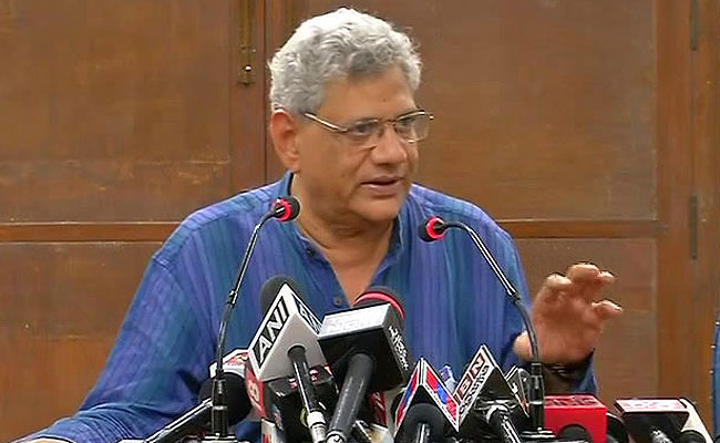 Centre's Policy On Jammu And Kashmir 'Diabolical': Sitaram Yechury