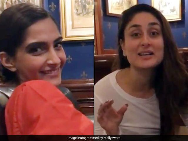 <I>Veere Di Wedding</i>: Kareena Kapoor Khan Explains Why Sonam Kapoor 'Shouldn't Eat' Dessert