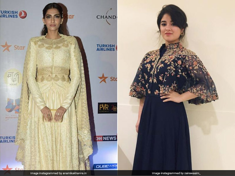 Sonam Kapoor, Zaira Wasim And Sridevi, Give A Superhero Twist To <i>Desi Outfits</i>