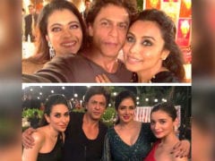 Shah Rukh Khan Posts Pic With Sridevi, Kajol, Rani Mukerji, Alia Bhatt And Karisma Kapoor. Internet's Smitten