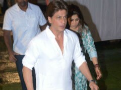 Shah Rukh Khan And Other Celebs Attend Kundan Shah's Prayer Meet