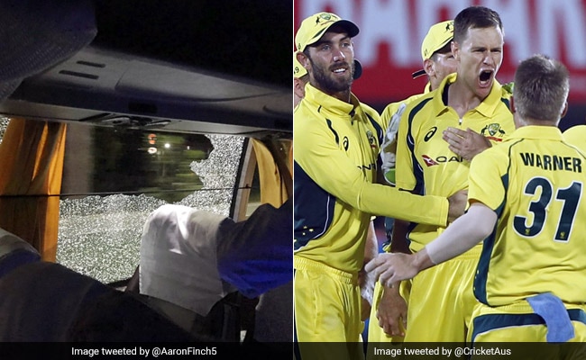 PHOTOS: ऑस्ट्रेलियन क्रिकेटर्स पर पहले पत्थर से हमला, अब ये कर रहे हैं फैन्स