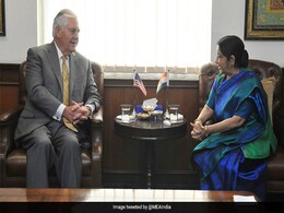 Sushma Swaraj, Rex Tillerson Ask Pak To Dismantle Terror Infrastructure Sushma Swaraj, Rex Tillerson Ask Pak To Dismantle Terror Infrastructure