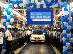 Tata Motors Rolls Out 100,000th Tiago From Its Sanand Plant