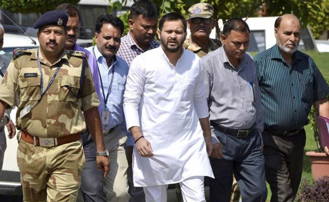 'Thank You Nitish Kumar': Tejashwi Yadav's Outburst As Father Is Jailed