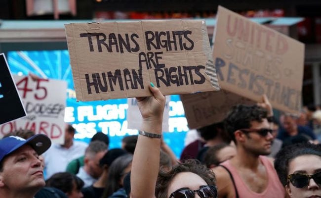 In Defeat For Trump, US Judge Blocks Transgender Military Ban