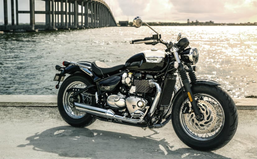 Triumph bonneville speedmaster on road deals price