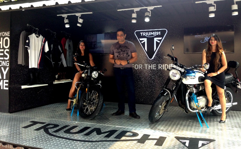 triumph motorcycles mobile dealership