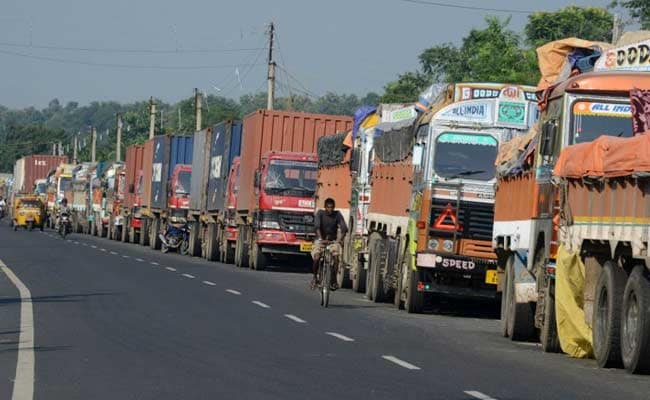 Truck Operators' Strike Affects Transportation Of Goods In Andhra Pradesh