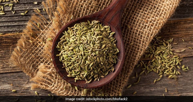 tulsi and fennel seeds