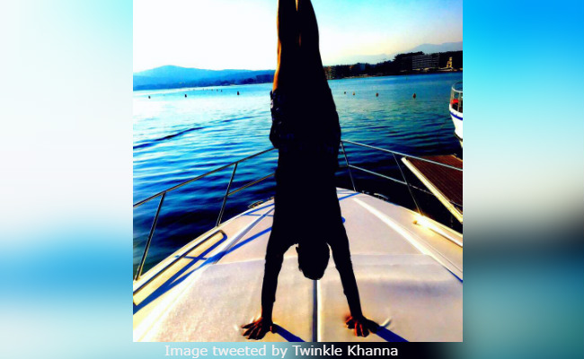 Is That Akshay Kumar Or Aarav In Twinkle Khanna's 'Upside Down' Pic?