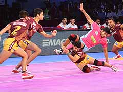 Pro Kabaddi League: UP Yoddha Crush Jaipur Pink Panthers