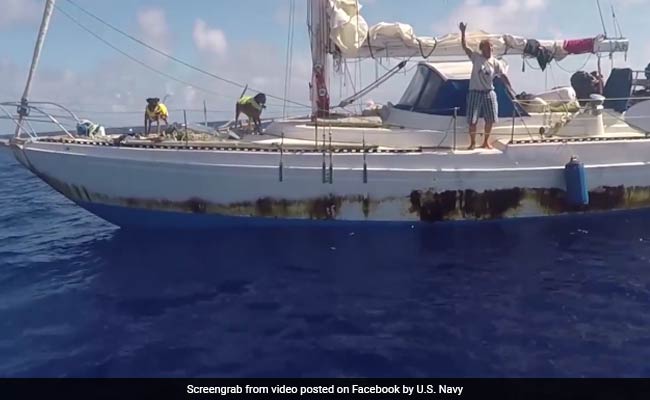 Watch: Two Women, Their Dogs Rescued After Five Months Stranded At Sea