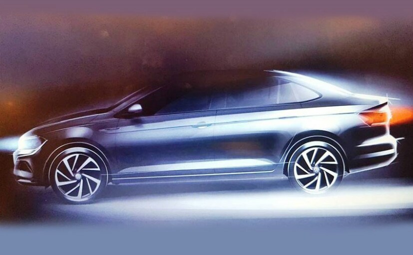 Volkswagen Virtus Sedan Teased Again