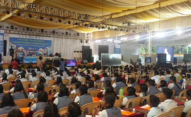 Chennai Students Create Guinness World Record With World's Largest Biology Class
