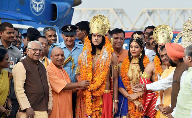 Diwali Celebrations In Ayodhya Questioned, Yogi Adityanath Hits Back