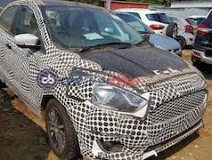 2018 Ford Figo Facelift Caught Testing