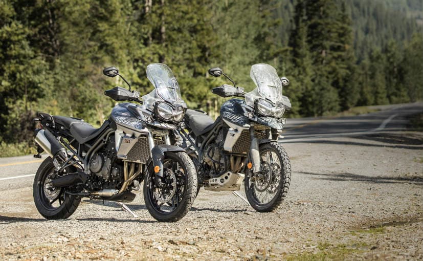 2018 triumph tiger 800 range