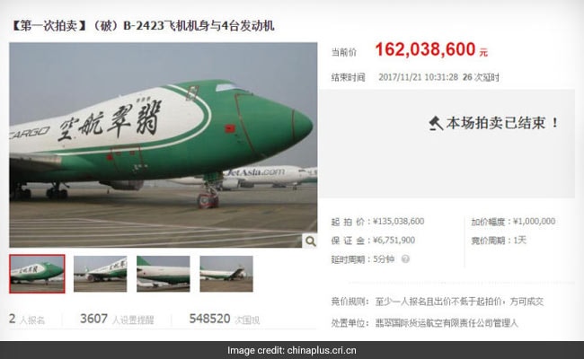 Online Shopping, Big Time. Two 747 Jets Bought For $50 Million
