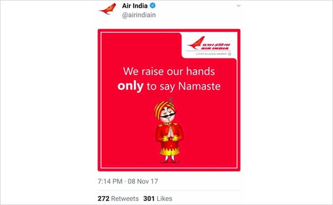 air india mocks indigo 650 twitter