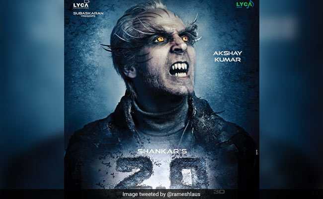 2.0 poster: अक्षय कुमार का यह खतरनाक लुक देख रोंगटे खड़े हो जाएंगे...